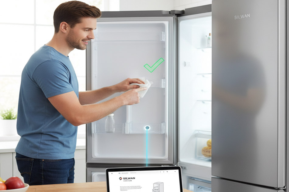 آموزشهای کاربردی برای رفع مشکلات جزئی یخچال سیلوان در منزل