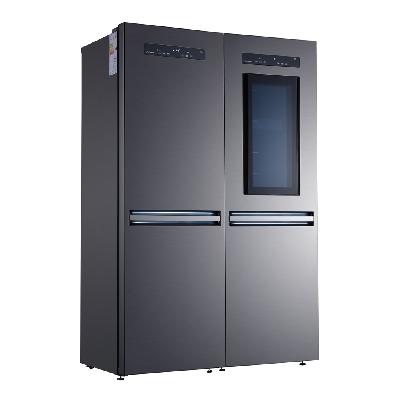 یخچال فریزر دوقلوی در شیشه ای